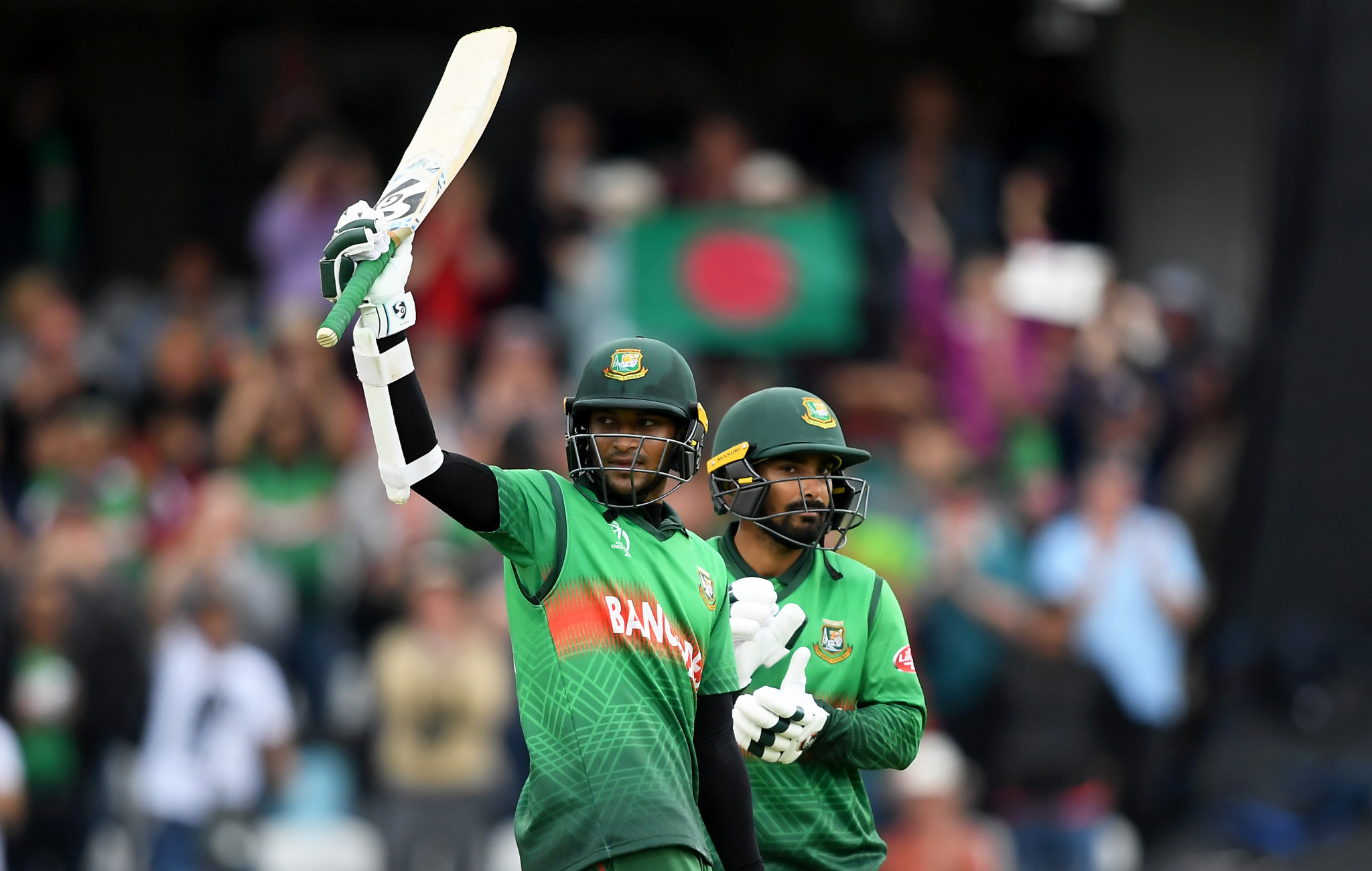 Shakib Al Hasan and Liton Das enjoyed an unbeaten partnership of 189 for the fourth wicket ©Getty Images