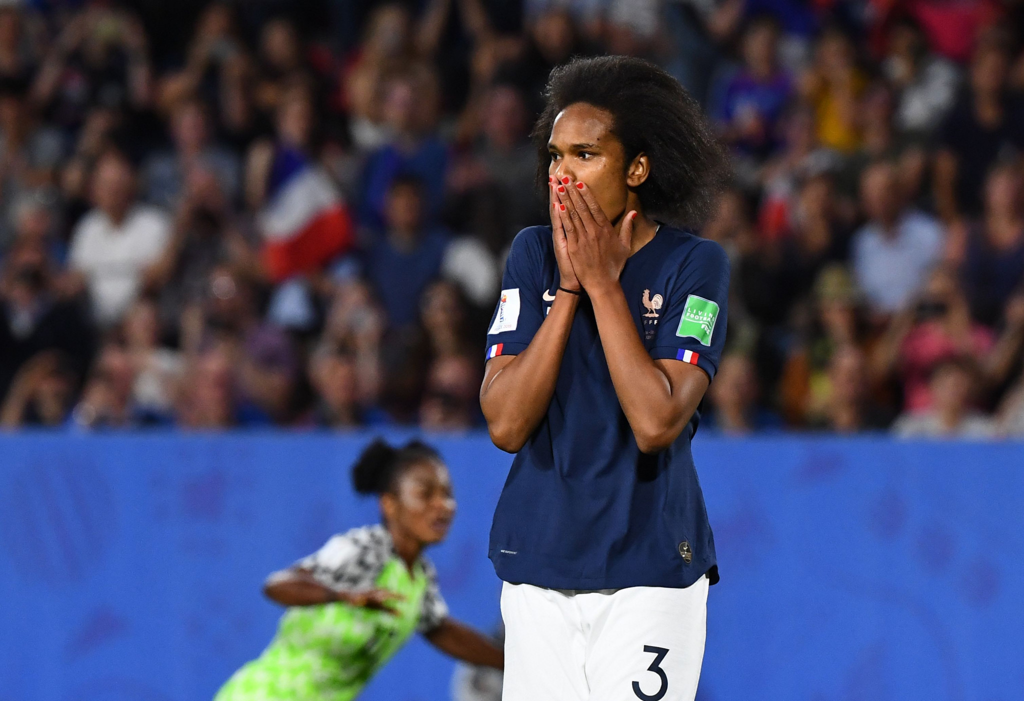 France defender Wendie Renard missed a late penalty against Nigeria ©Getty Images