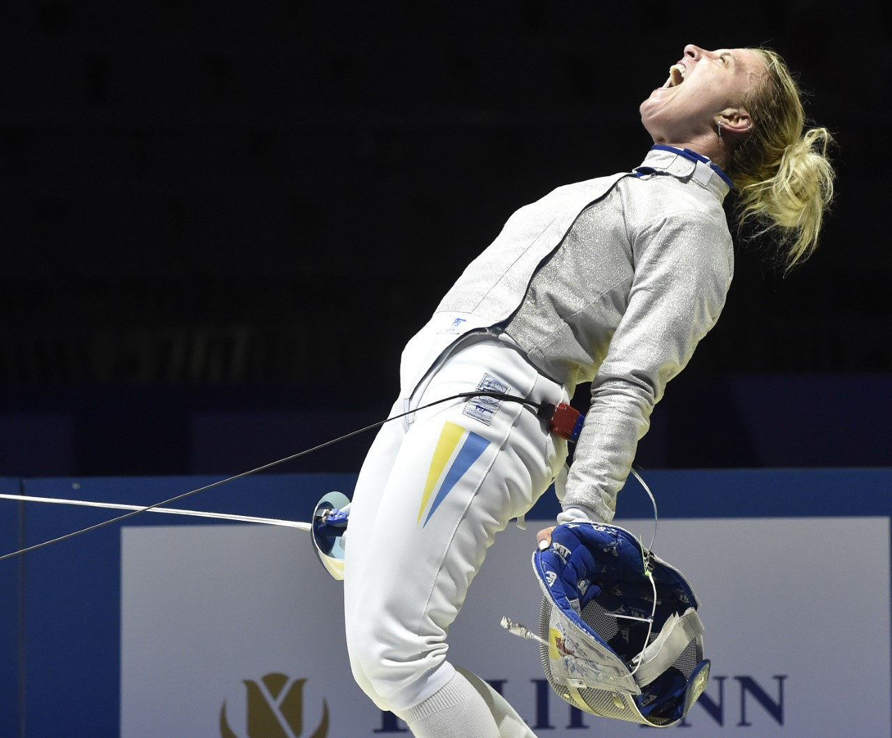 Olga Kharlan claimed her sixth European title on a dramatic first day in Düsseldorf ©FIE