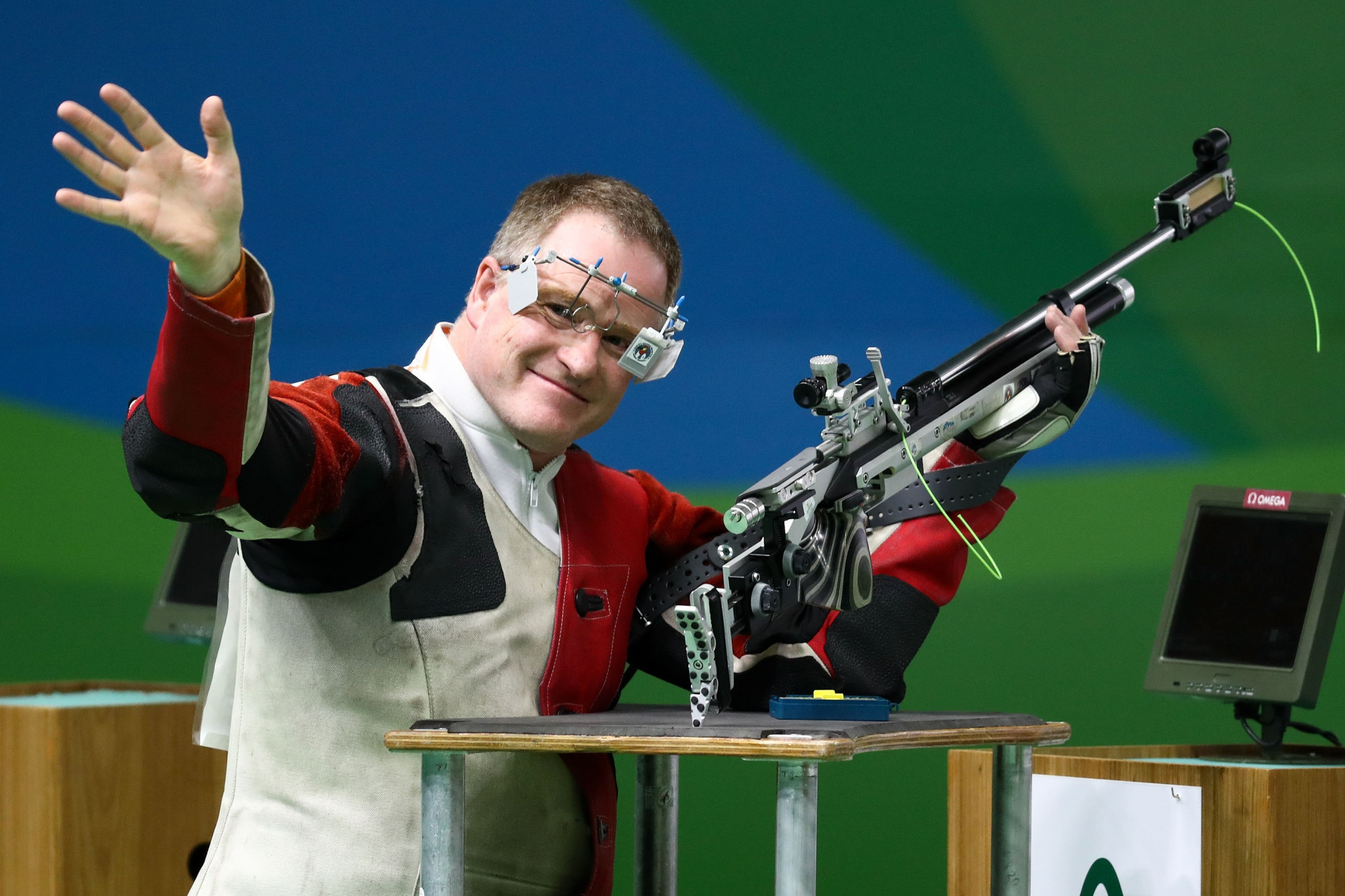 Greg Reid is among the five athletes to have been named on New Zealand's team for the 2019 World Shooting Para Sport Championships in Sydney ©Getty Images