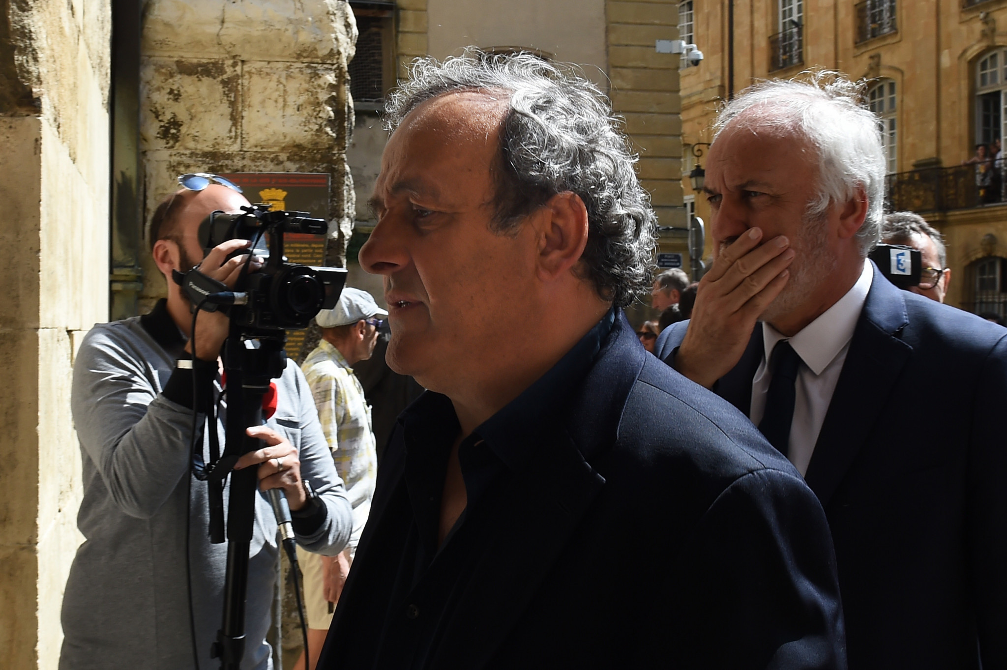 Michel Platini was detained for questioning at the Anti-Corruption Office of the Judicial Police in Paris over his role in the decision by FIFA to award Qatar the 2022 World Cup ©Getty Images
