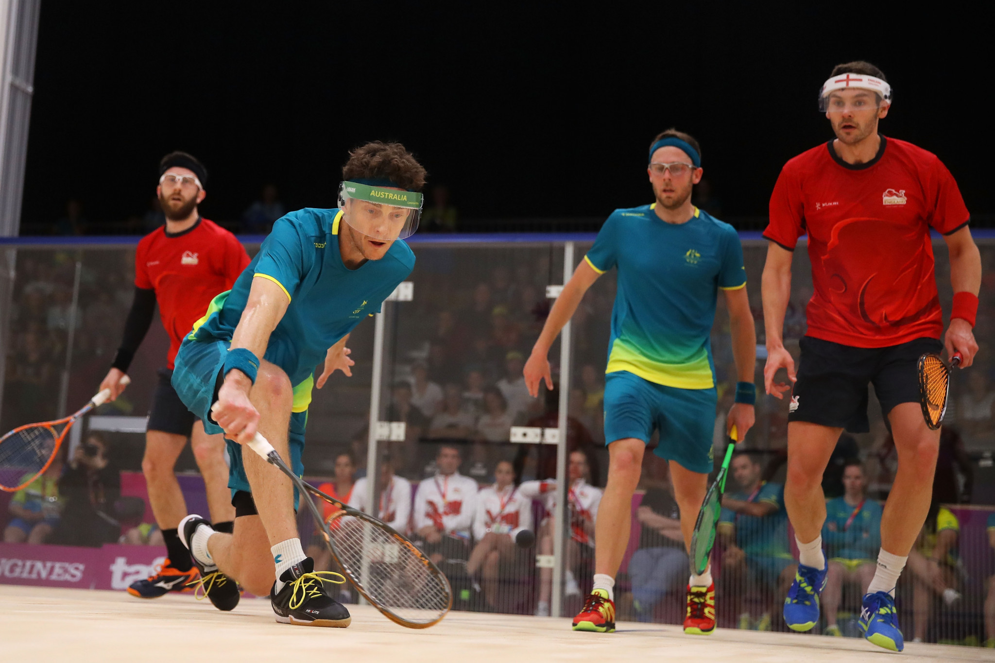Cuskelly and Pilley remain on course for WSF World Doubles Championships defence in Gold Coast