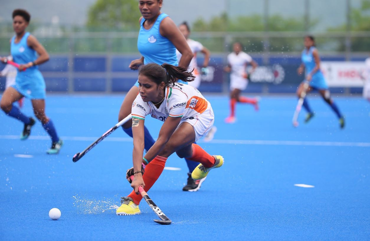 India topped Pool A of the International Hockey Federation Women's Series Finals in Hiroshima with an 11-0 win against Fiji ©FIH