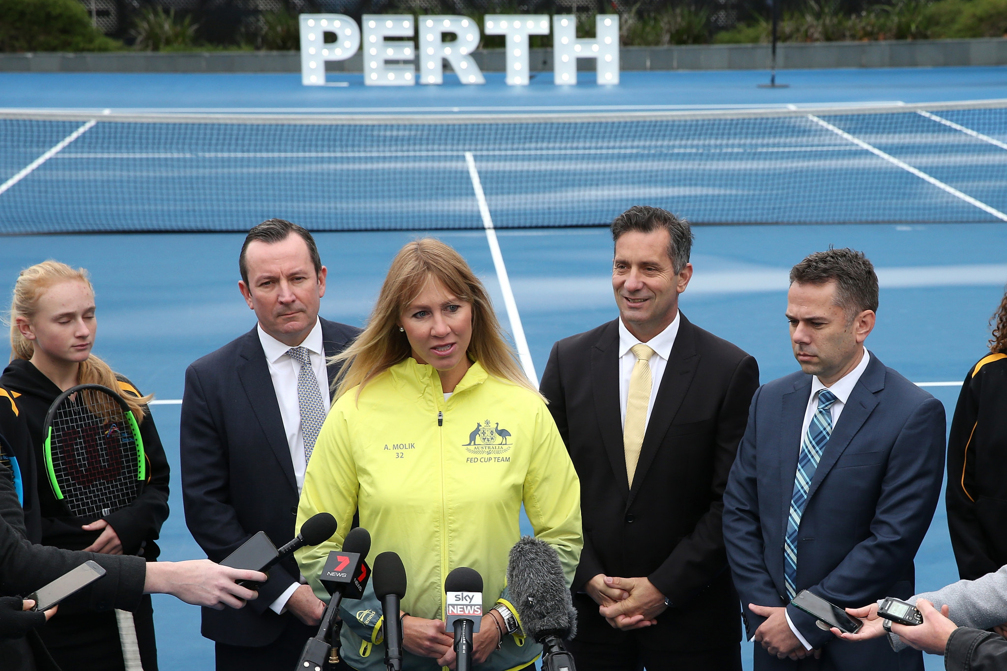 Perth named as host of Fed Cup final
