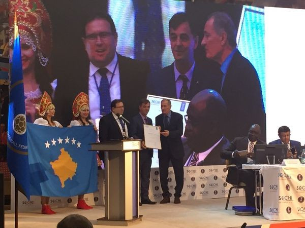 Kosovo were added as one of seven new member of the IHF at the body's Congress in Sochi ©IHF