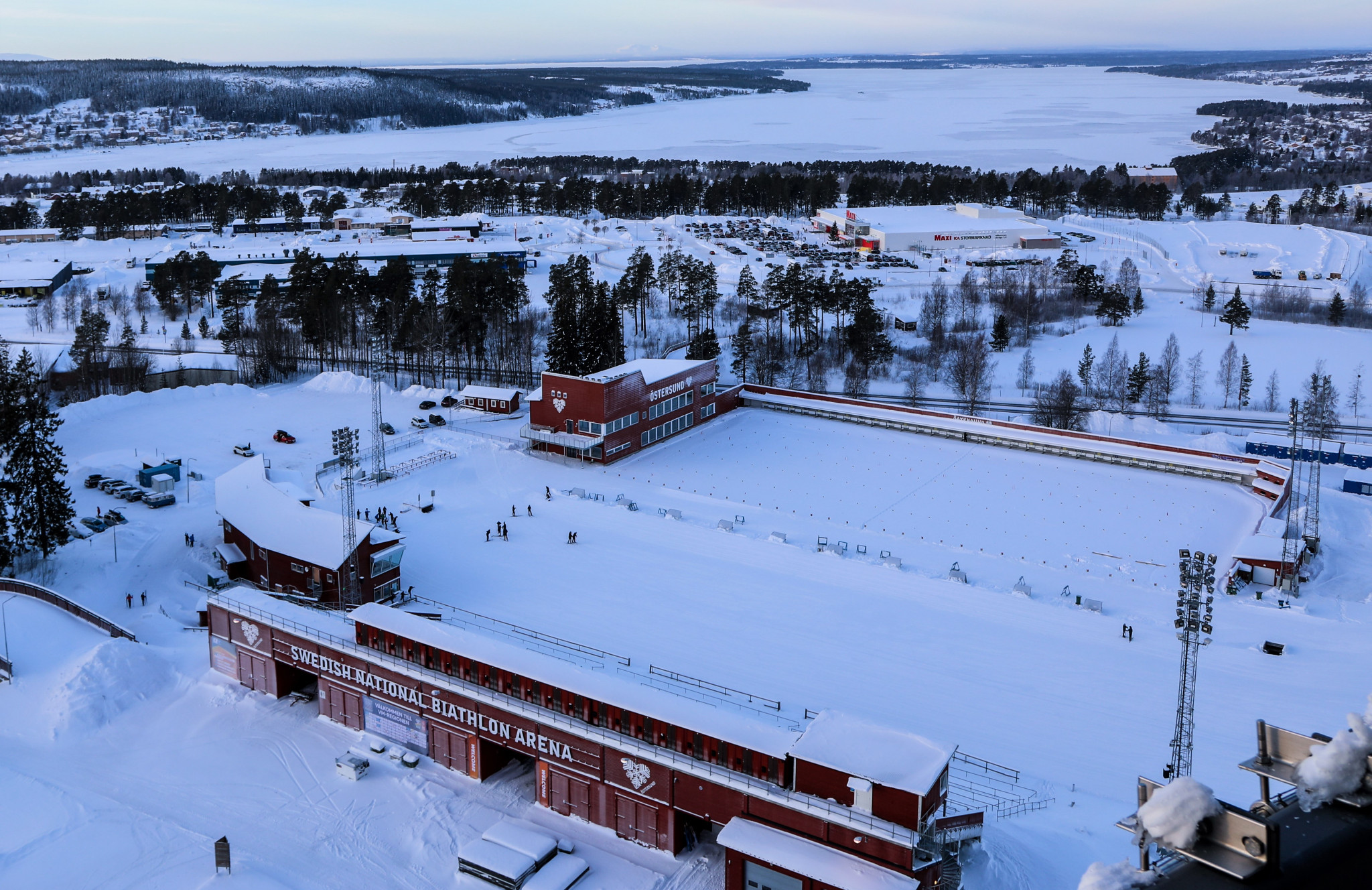The Swedish National Biathlon Arena in Östersund ©Karl Nilsson
