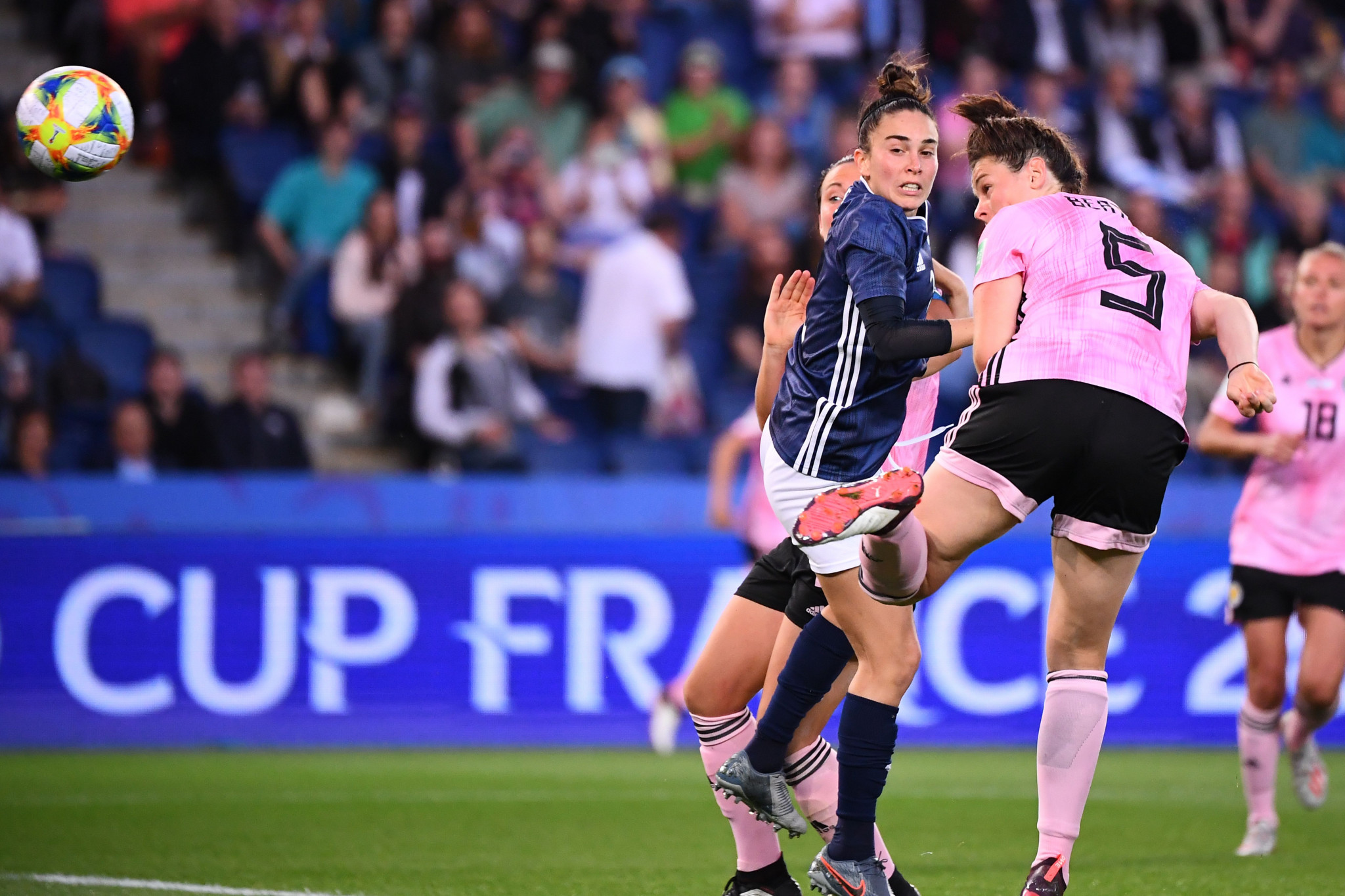 Jennifer Beattie made it 2-0 in the 49th minute ©Getty Images