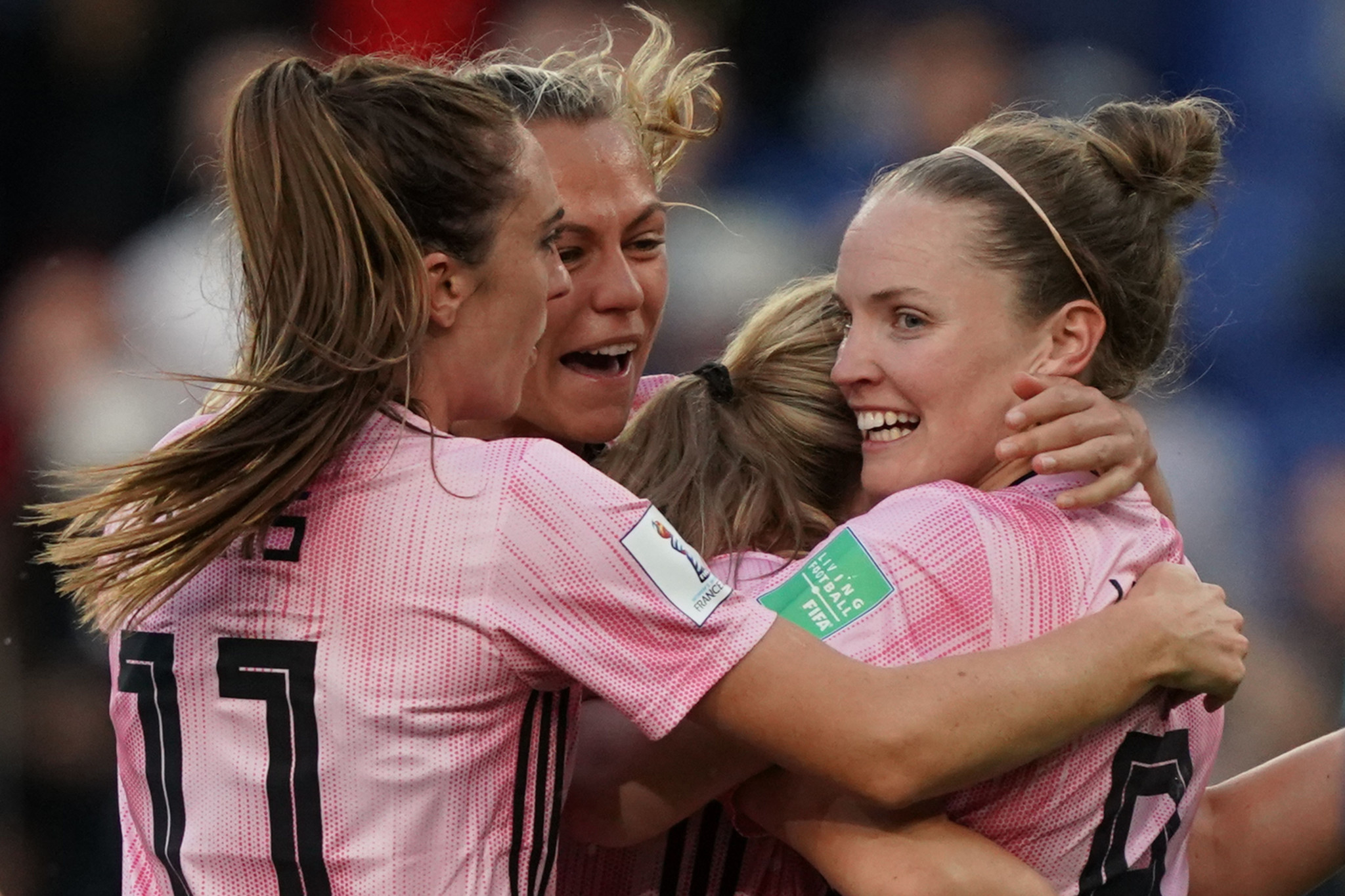 Scotland needed to beat Argentina to have a chance of progression, with Kim Little opening the scoring for them ©Getty Images