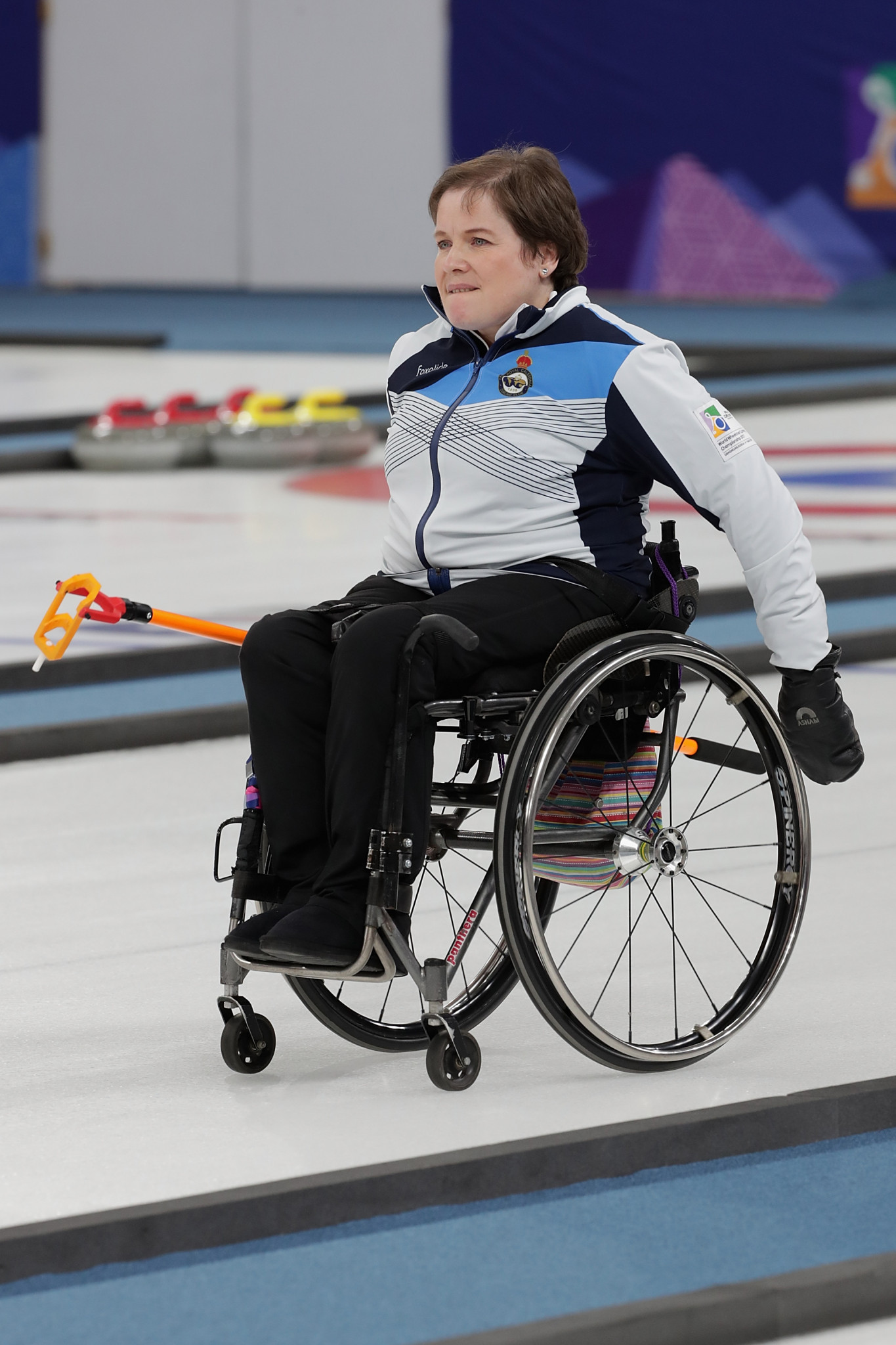 Scotland's wheelchair curling side, skipped by Aileen Neilson, was named Team of the Year in recognition of its silver medal-winning performance at the 2019 World Championship in Stirling in Scotland ©Getty Images