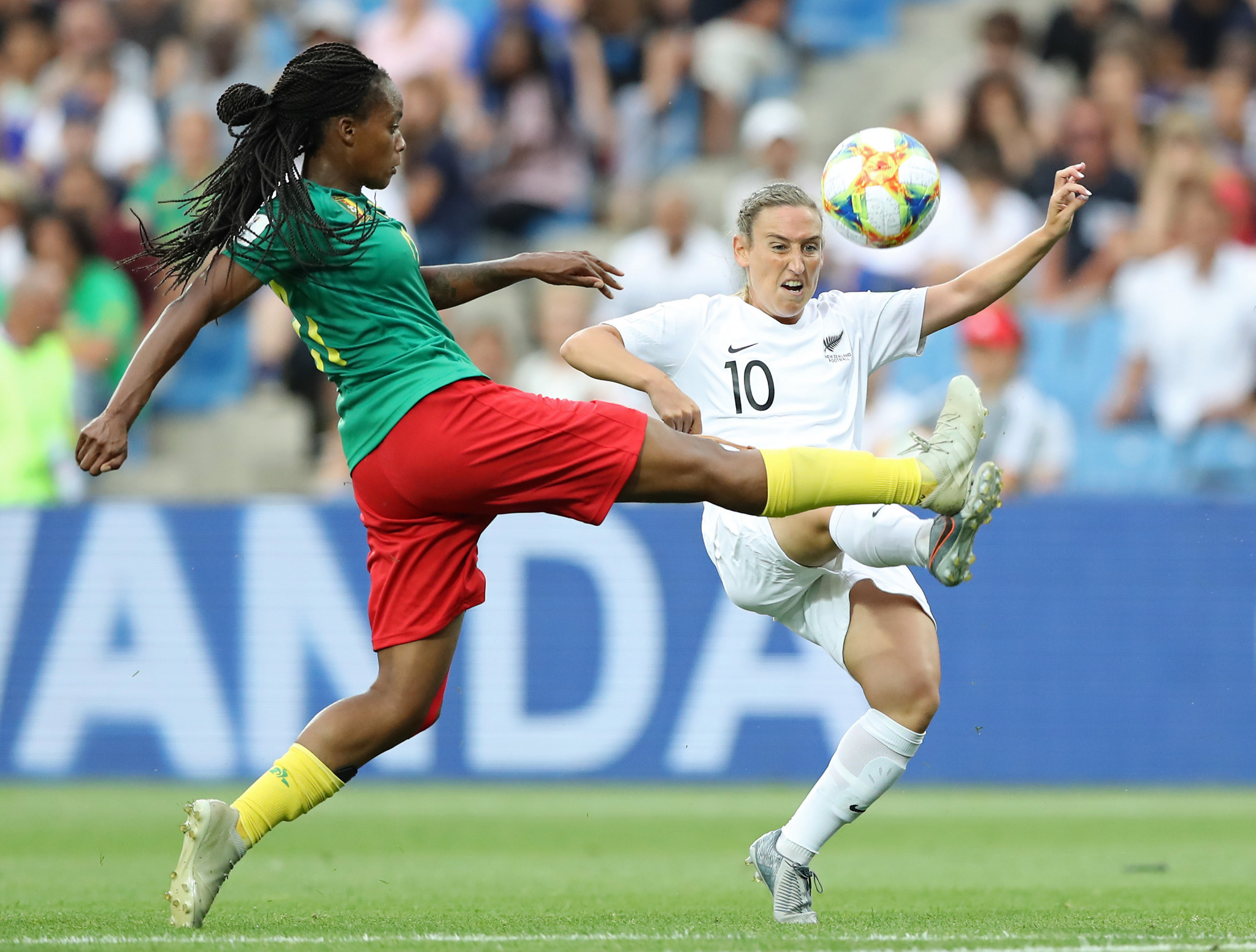 Cameroon edged past New Zealand to reach the last 16 of the FIFA Women's World Cup ©Getty Images