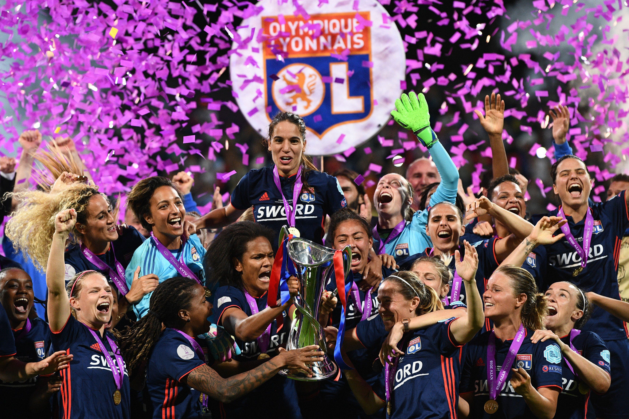 UEFA Women's Champions League victors Olympique Lyon of France will receive the second-highest payout from FIFA for the Women's World Cup currently taking place in France ©Getty Images
