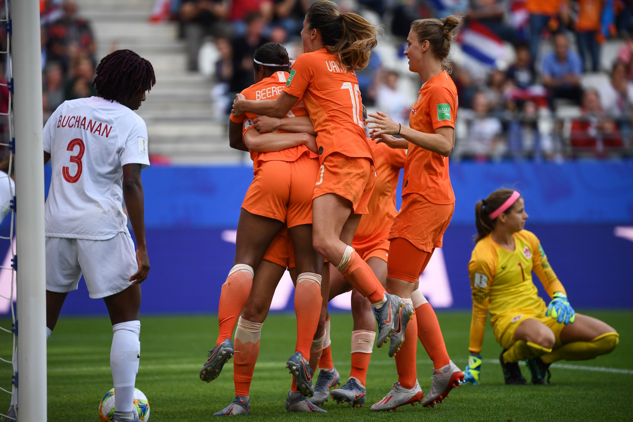 Anouk Dekker and Lineth Beerensteyn scored for the Netherlands ©Getty Images