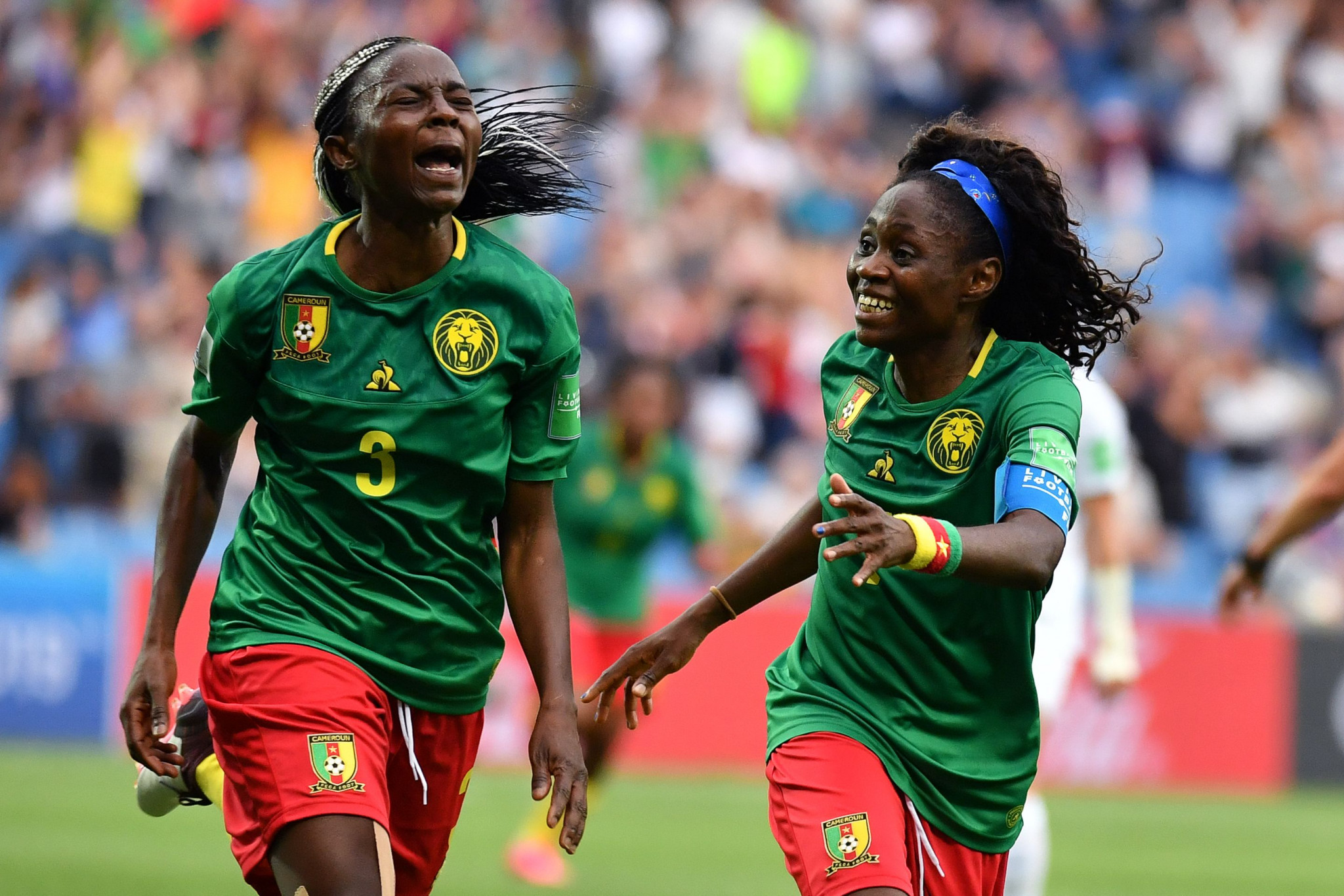 Nchout then hit the back of the net in the last minute of play, securing a 2-1 win and sending Cameroon through ©Getty Images