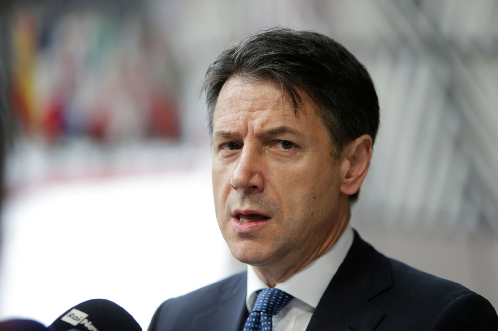 Italian Prime Minister Giuseppe Conte is among those who will attend the Session to support Milan Cortina 2026 ©Getty Images