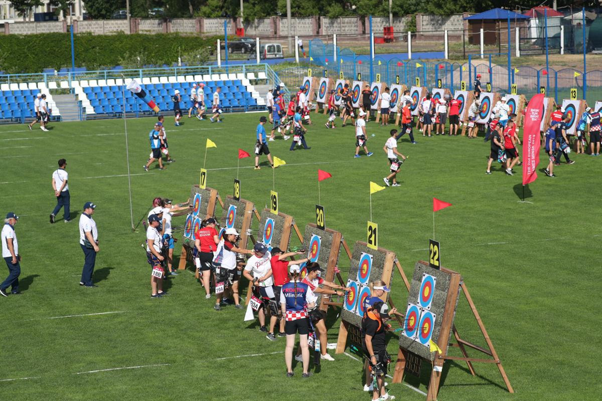The expected names dominated during the archery qualification rounds at the Olympic Sports Complex ©Minsk 2019
