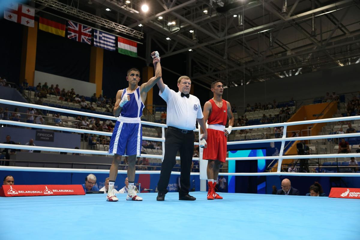 A number of preliminary-round boxing bouts took place at Uruchie Sports Palace ©Minsk 2019