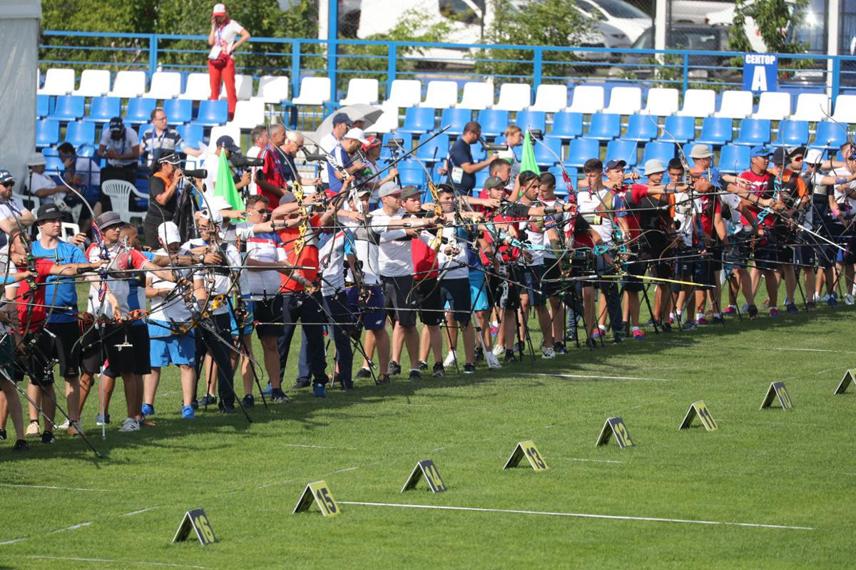 Archery also got under way at the Olympic Sports Complex ©Minsk 2019