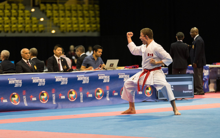The third leg of the Karate 1-Series A season began in Montreal today ©Canada Karate
