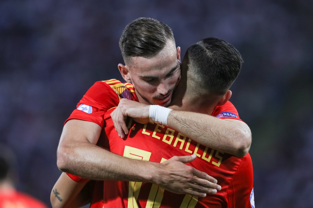 Spain secure Tokyo 2020 place by reaching UEFA European Under-21 Championship semi-finals on goal difference