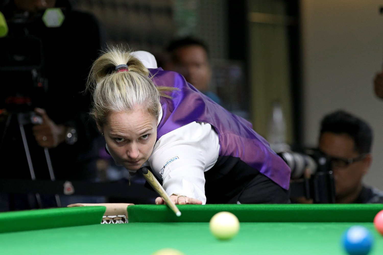 Reanne Evans has won the World Women's Snooker Championship for the 12th time ©Twitter/World Women's Snooker