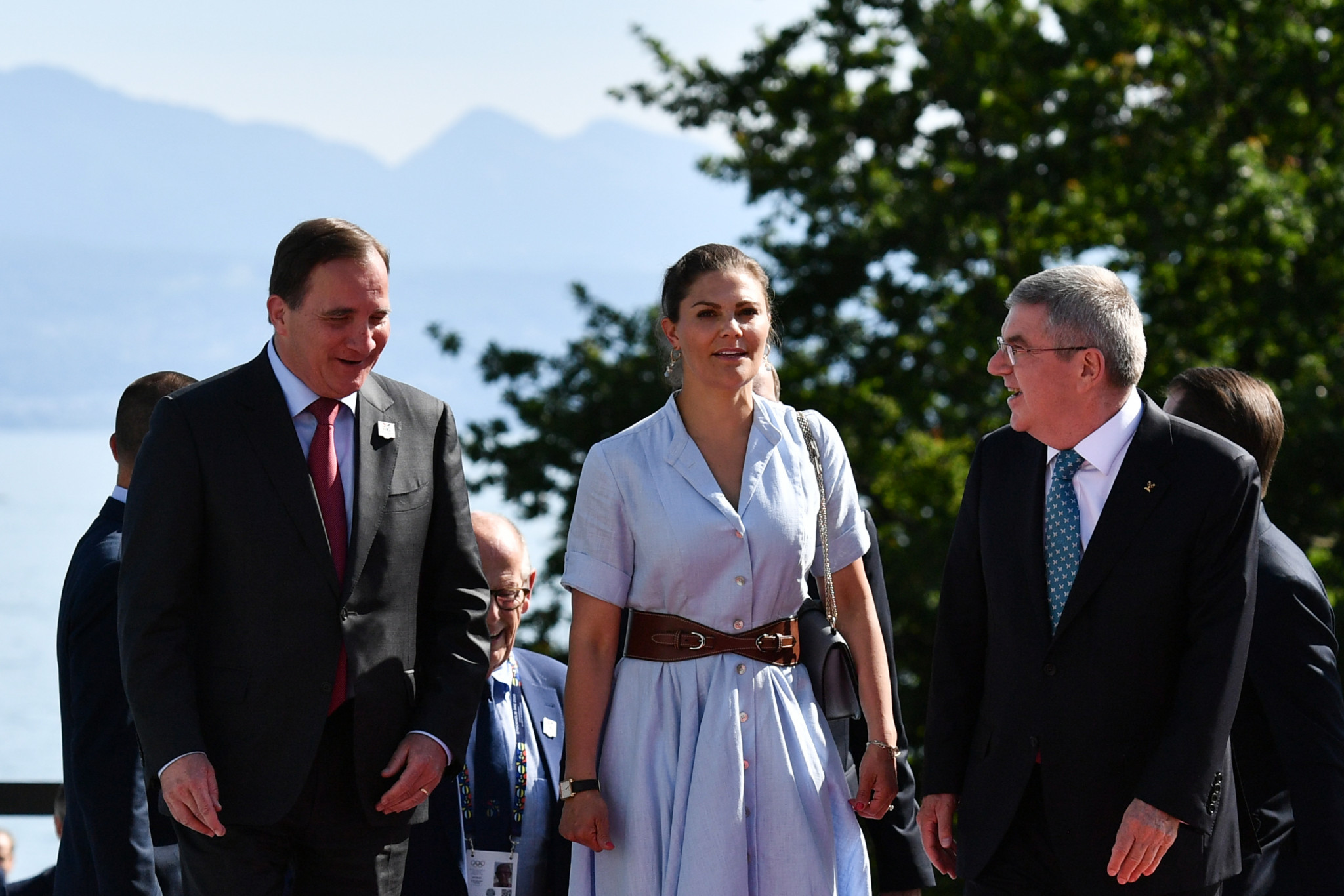 The Crown Princess attended a bilateral meeting with the IOC in Lausanne this evening ©Getty Images