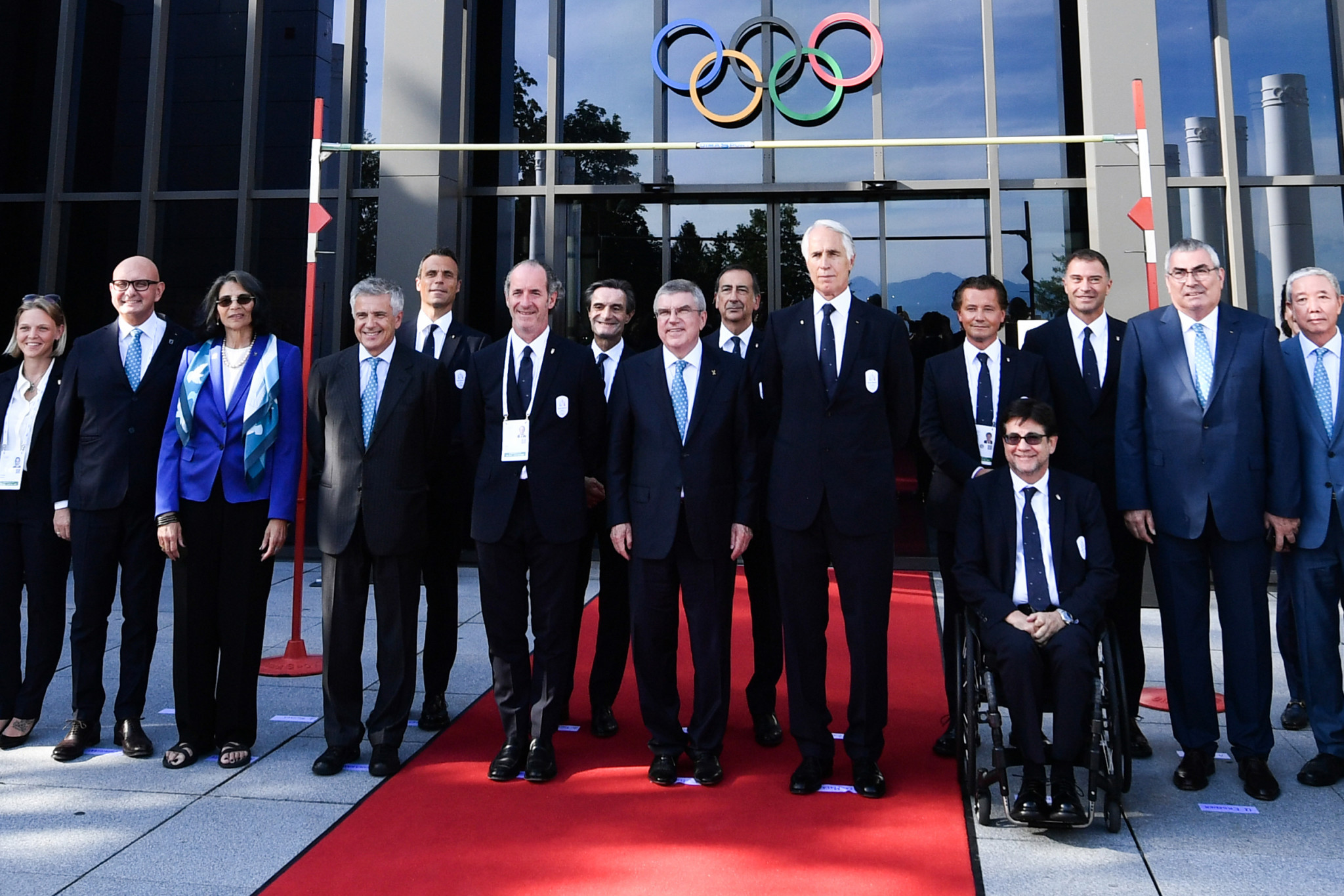 The Milan Cortina 2026 team held a meeting with the IOC this evening ©Getty Images