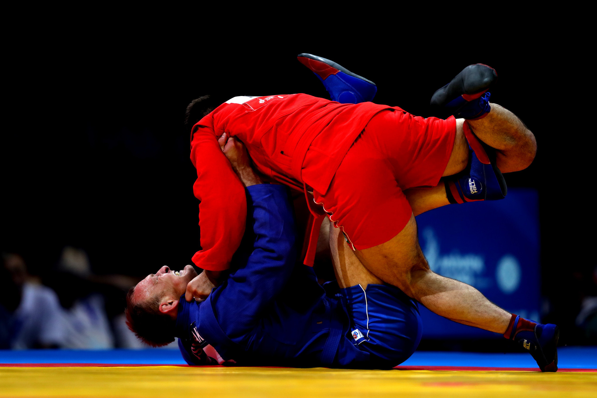 Other sports were taking place across the city, with sambo concluding at the Sports Palace ©Minsk 2019