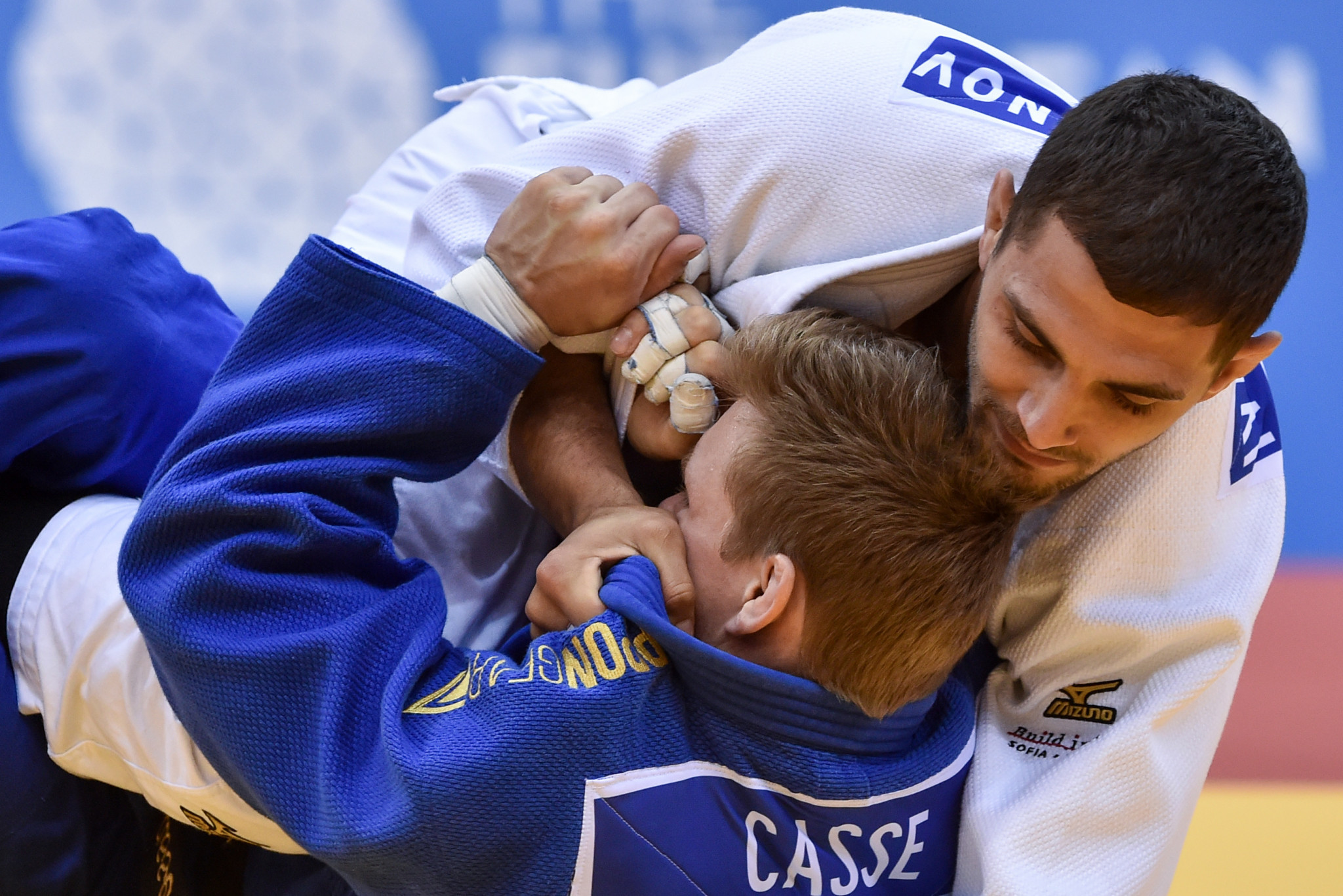 The second day of judo action also took place at Čyžoŭka-Arena ©Minsk 2019