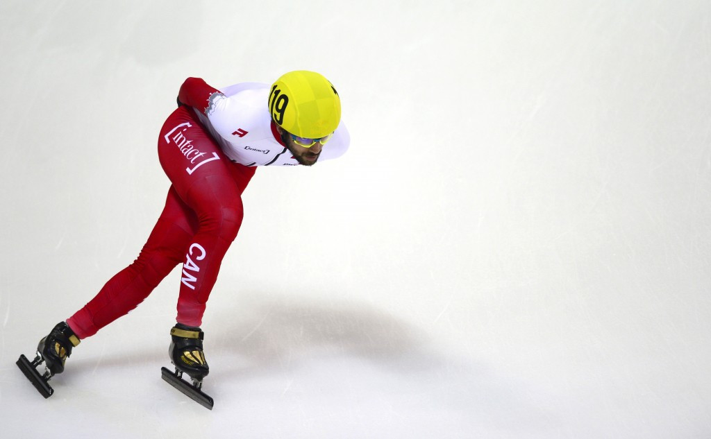 Charles Hamelin was one of three Canadian triumphs in Toronto