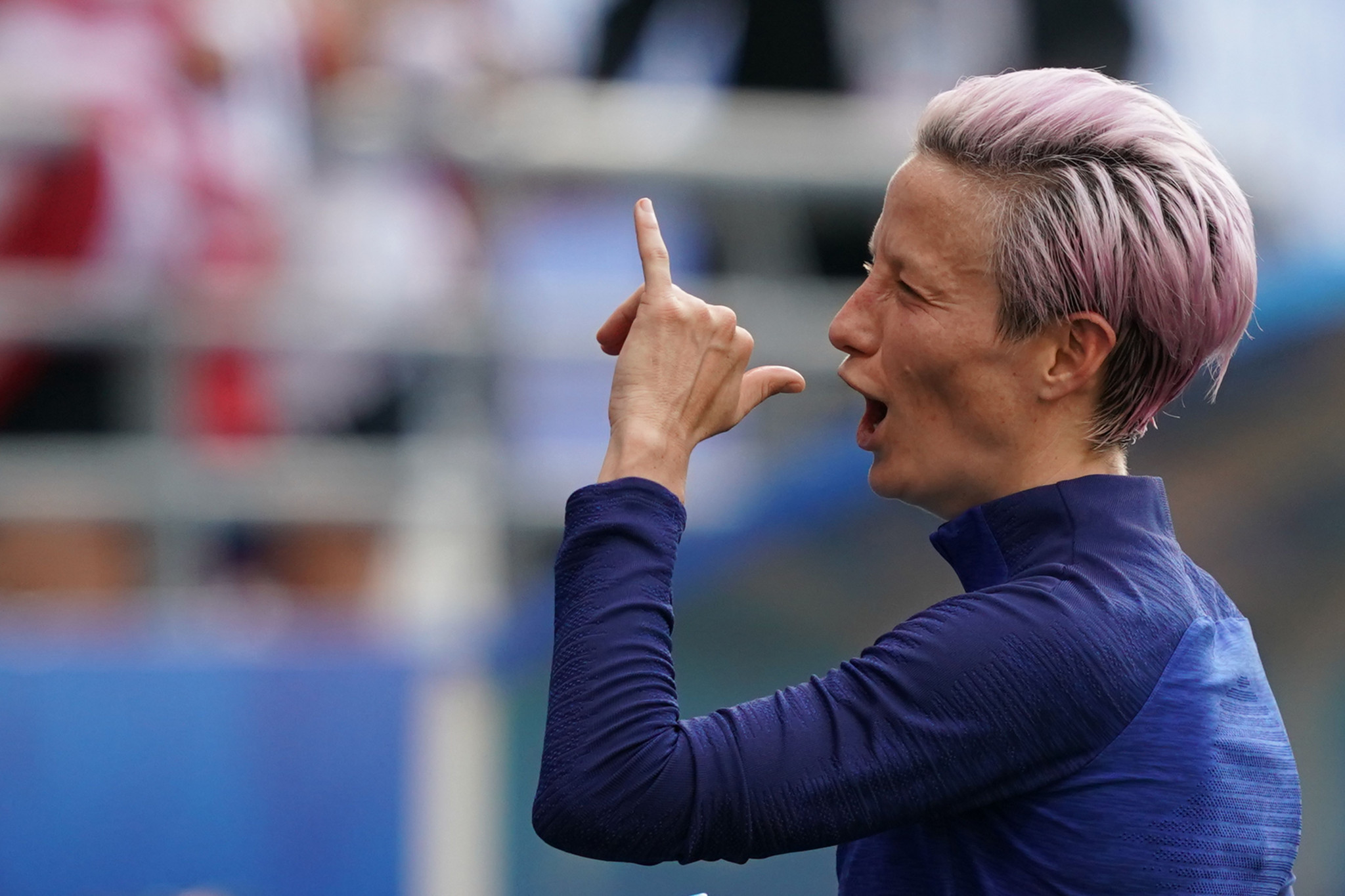 Megan Rapinoe scored two penalties as the United States came through a testing last-16 tie against Spain to set up a mouthwatering FIFA Women's World Cup quarter-final against France ©Getty Images