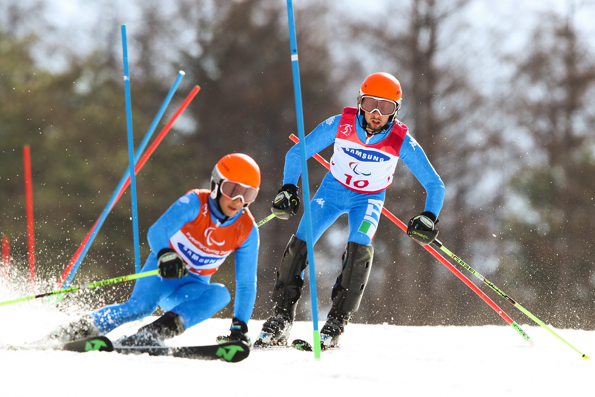 Bertagnolli takes visually impaired giant slalom gold at World Para Snow Sports Championships