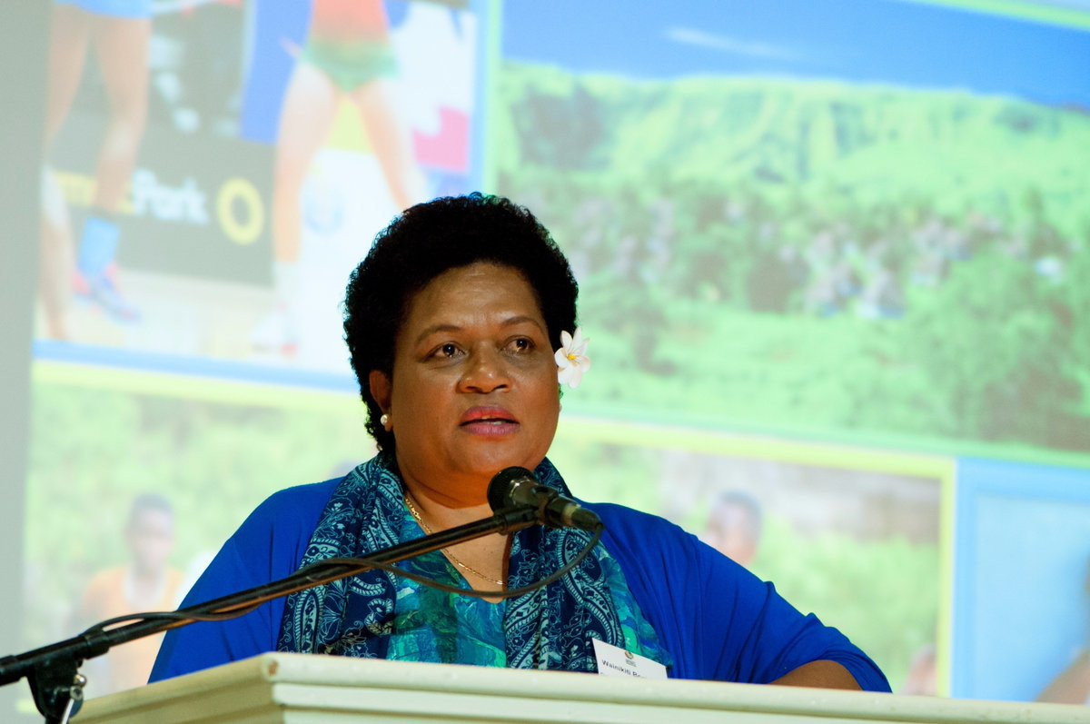 Netball Oceania has elected Fiji's Wainikiti Bogidrau as its new President ©INF/Twitter