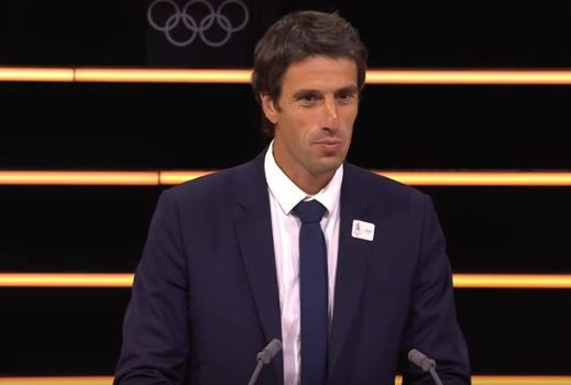 Paris 2024 Tony Estanguet claimed breakdancing, skateboarding, surfing and sports climbng would not expand the number of athletes, with just 248 athletes set to compete ©IOC Media