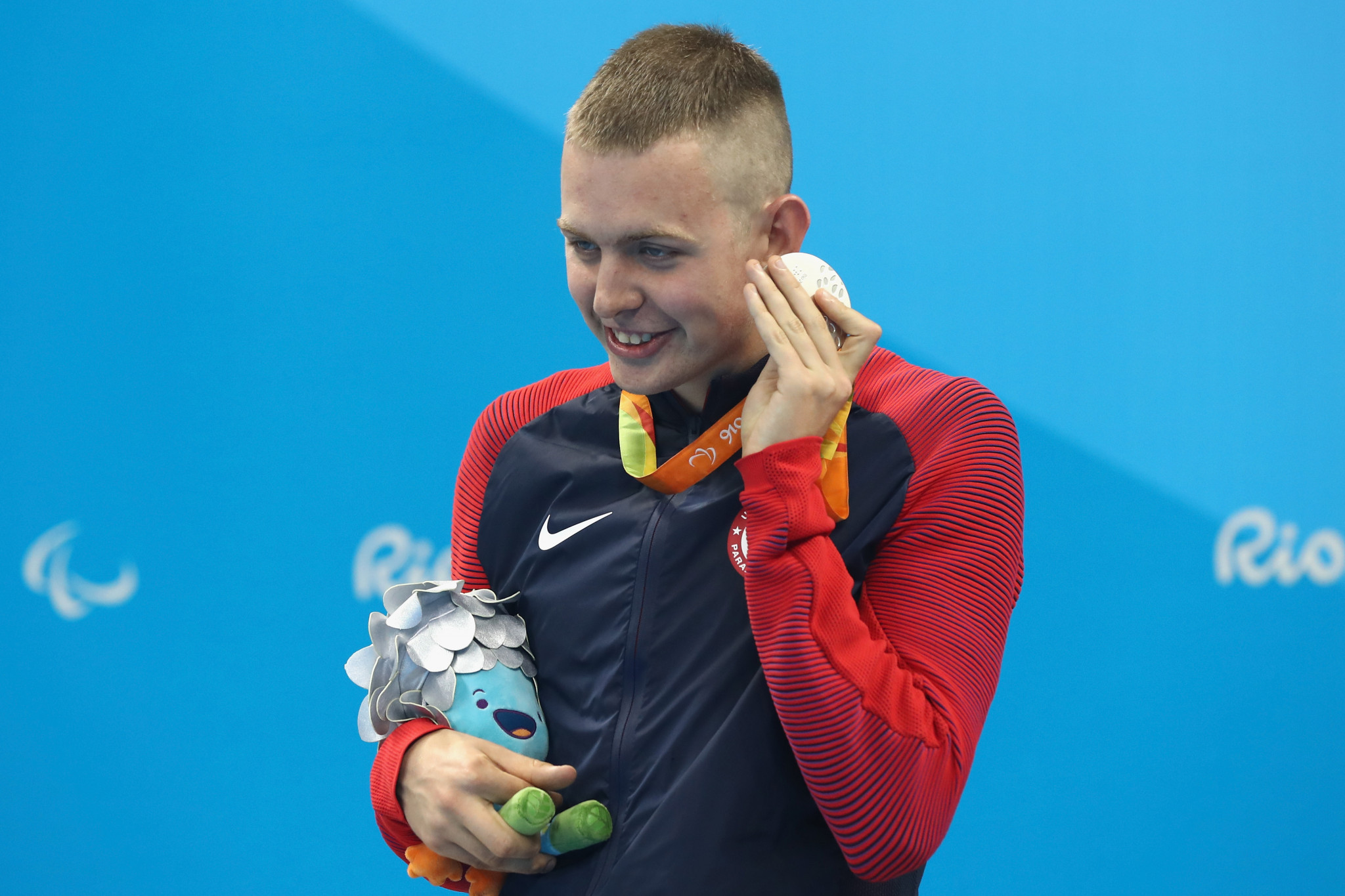 United States para swimmer Thoran Drake won two silver medals at Rio 2016 ©Getty Images