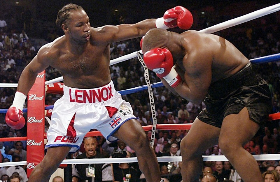 Lennox Lewis restored pride to the British heavyweight division ©Getty Images