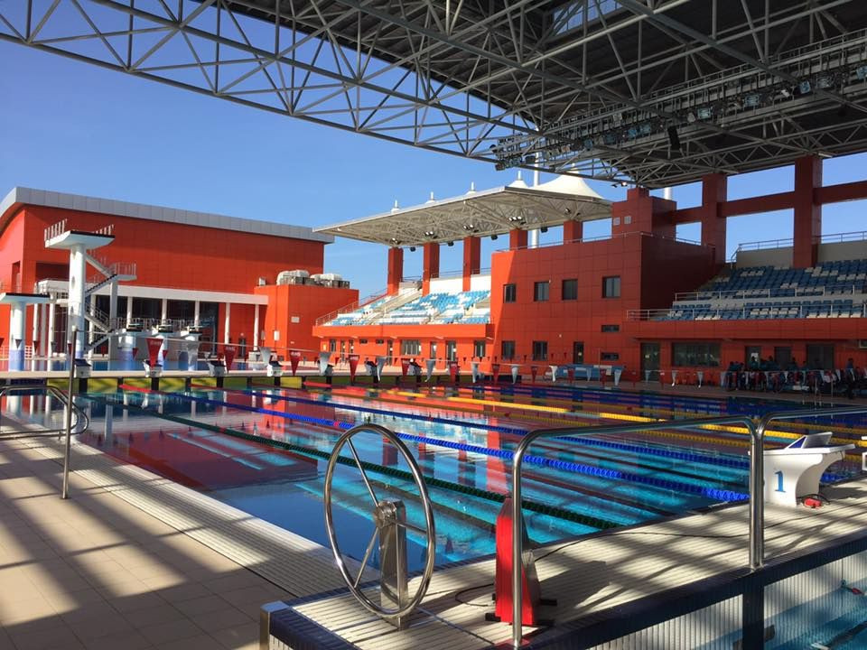 The National Aquatic Centre in Couva is one of the venues due to be used for the 2021 Commonwealth Youth Games in Trinidad and Tobago ©CGF