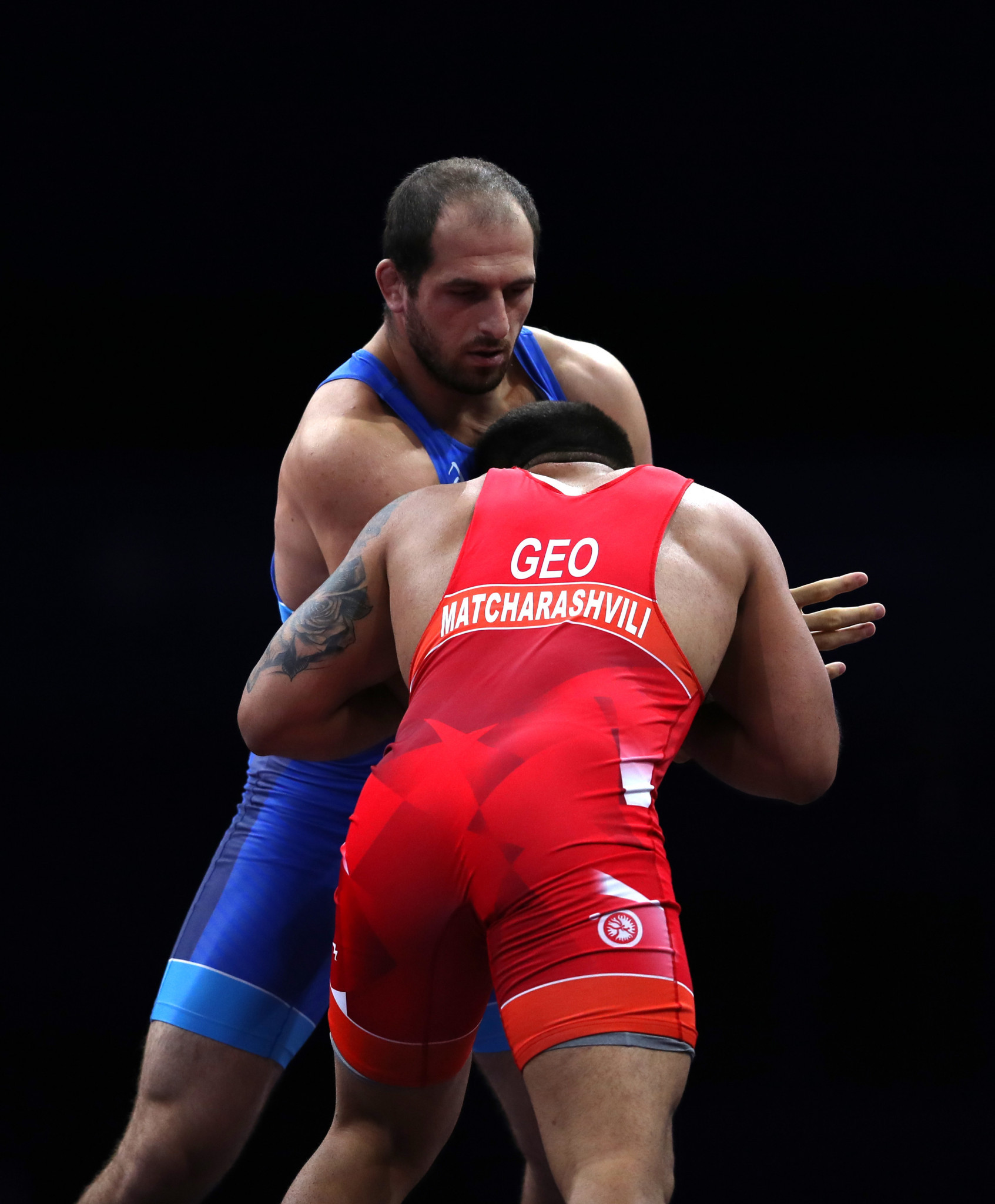 Khizniev earns men’s 125kg title as Russia win three golds from four in opening medal night of men’s freestyle wrestling at Minsk 2019