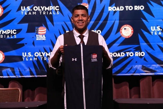 Lightweight Carlos Balderas has become the first boxer to earn a place on the United States' team for next year’s Olympic Games in Rio de Janeiro ©USA Boxing