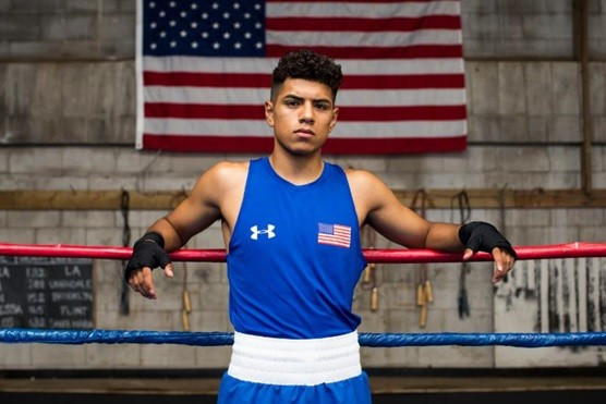 Carlos Balderas competed for the United States at the Pan American Games in Toronto in July
