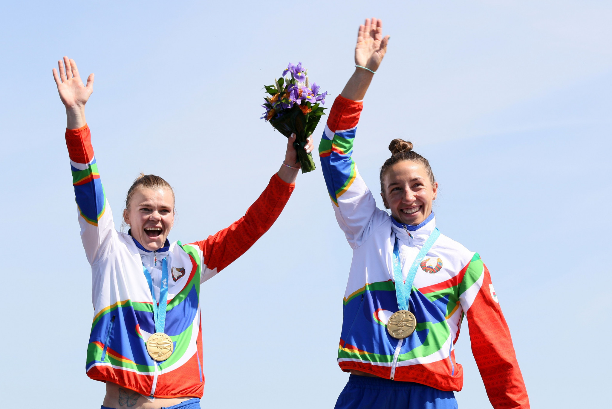  Belarus K2 500m canoe sprint pair beat Hungary’s world champions to gold at Minsk 2019