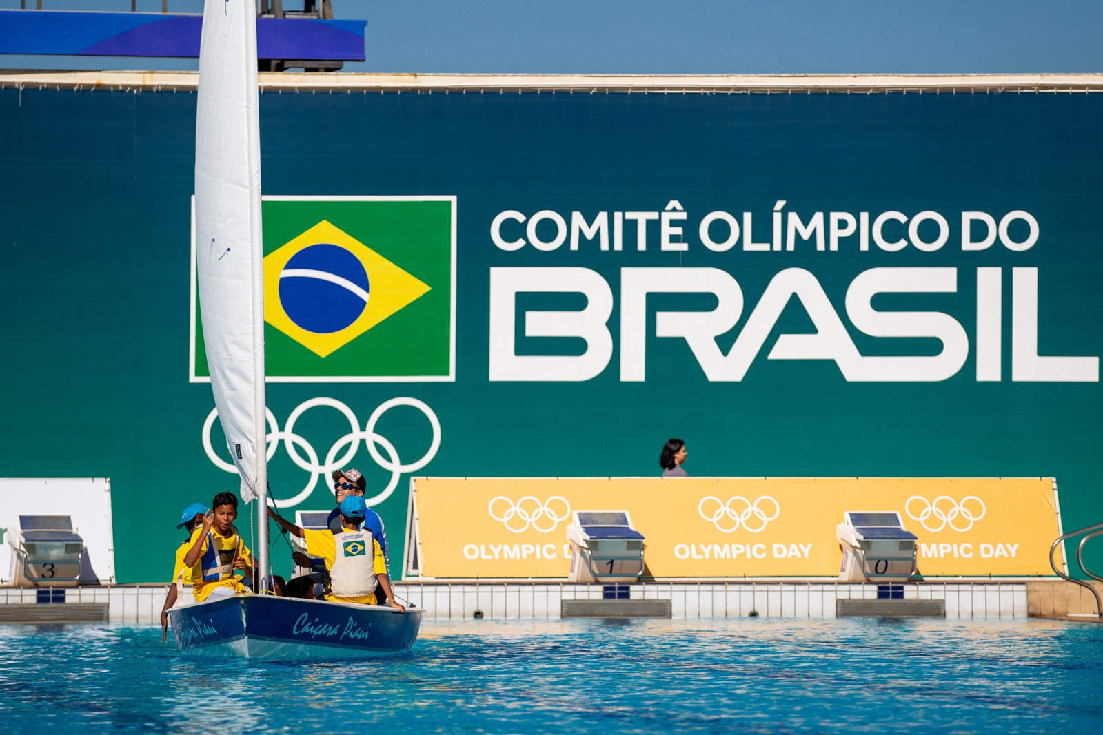 The Brazilian Olympic Committee has held an action-packed event in Rio de Janeiro to mark Olympic Day ©COB