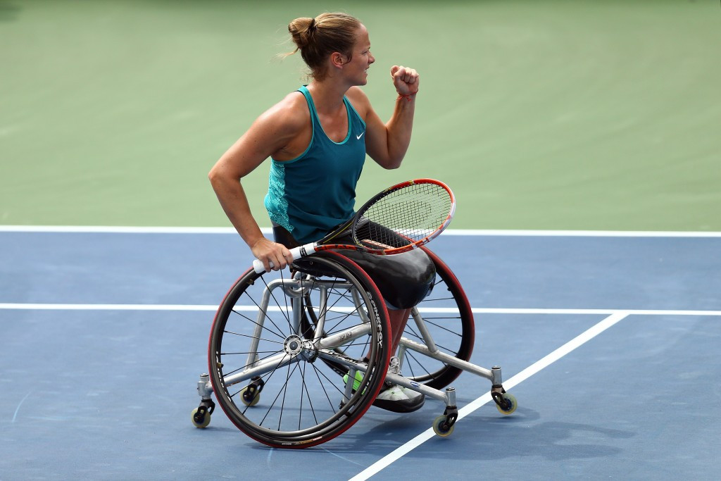 Jiske Griffioen is the new world number one in women's wheelchair tennis doubles