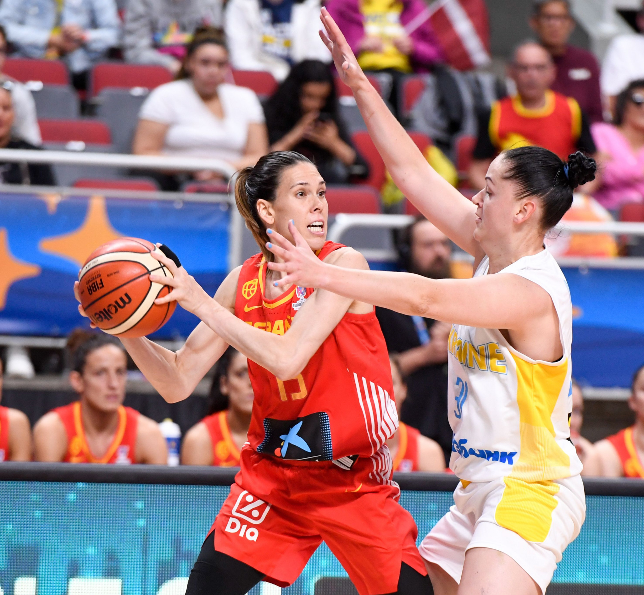 Defending champions Spain win opening match at FIBA Women's EuroBasket