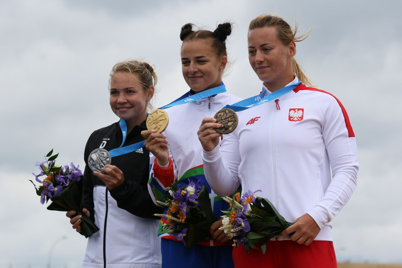  Hosts Belarus secure four more golds in storm-lashed canoe sprint at European Games