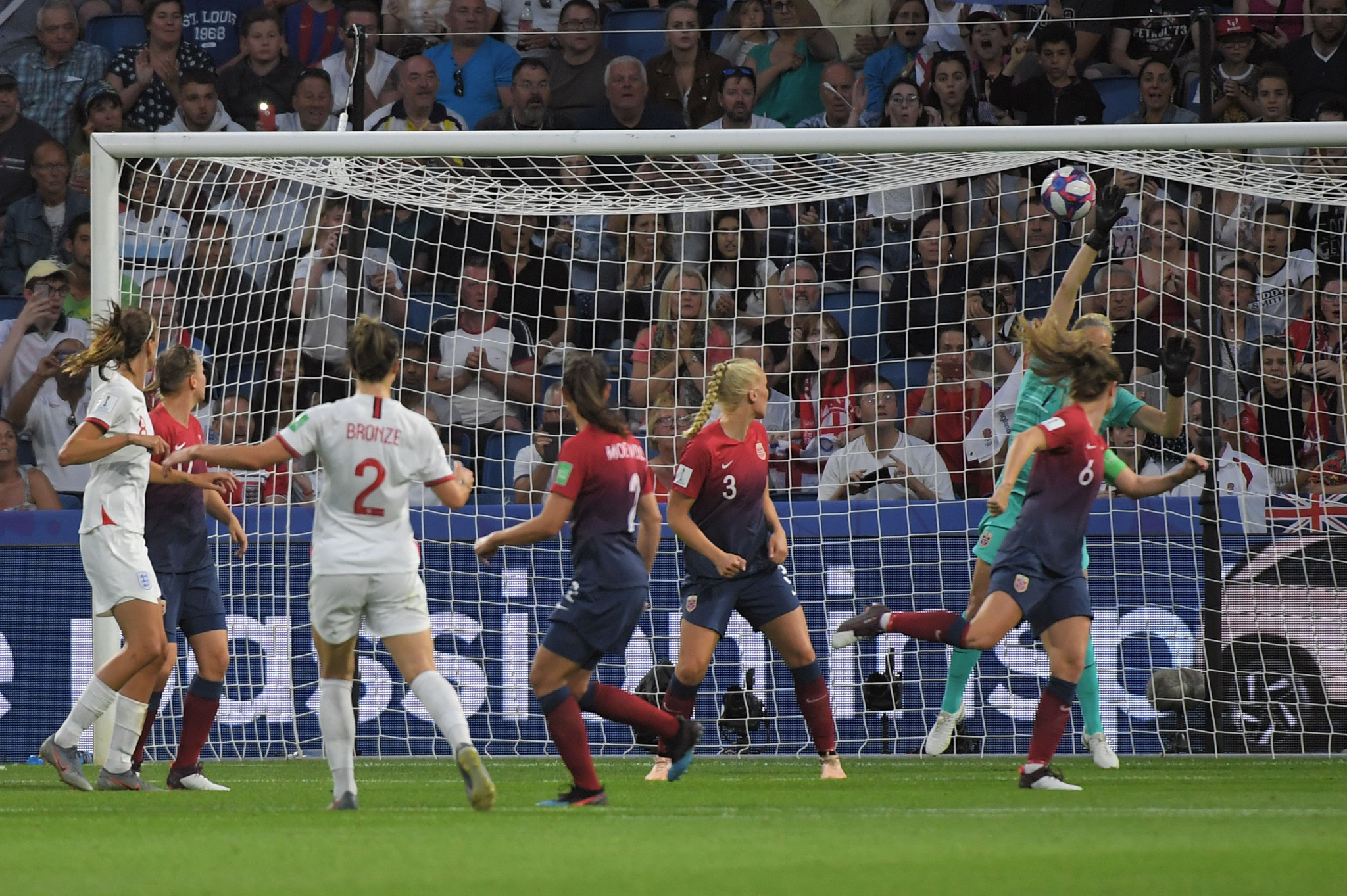 Lucy Bronze scored the pick of the goals as England reached the semi-finals ©Getty Images