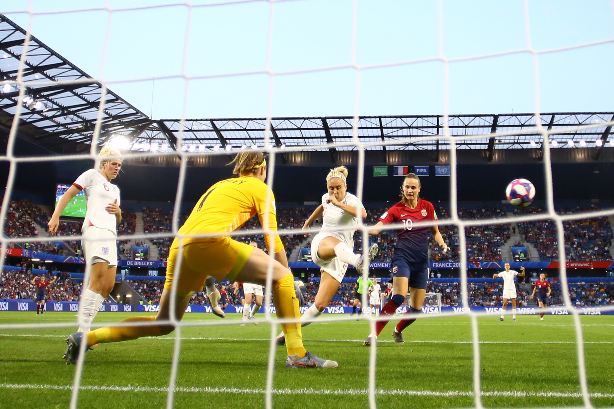 Norway went close to pulling a goal back early in the second half ©Getty Images
