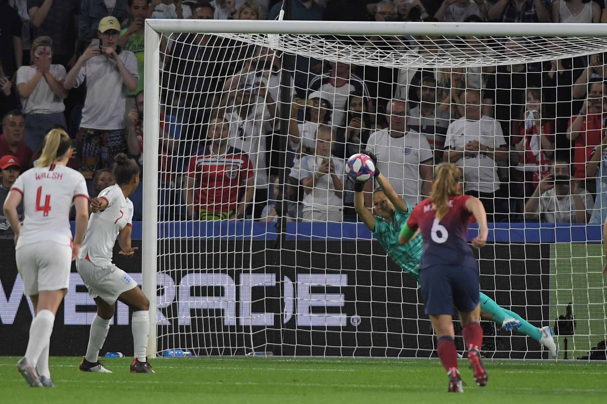 Nikita Parris missed her second penalty of the tournament in the closing stages ©Getty Images