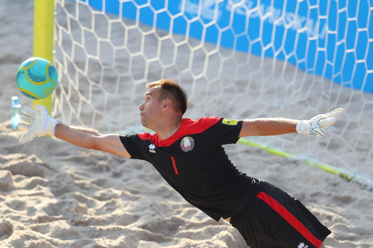 The final group matches of the beach soccer were played, with Switzerland, Spain, Portugal and Ukraine reaching the semi-finals ©Minsk 2019