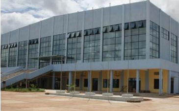 Palais des sports Salamata is playing host to the 2019 African Fencing Championships ©FIE