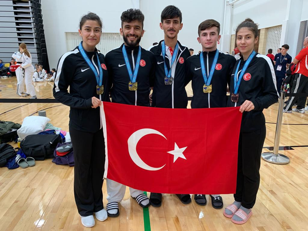 It was a fruitful trip to Queensland for the Turkish team ©Twitter/Turkey Taekwondo Federation